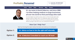 Desktop Screenshot of profitablepersonnel.com